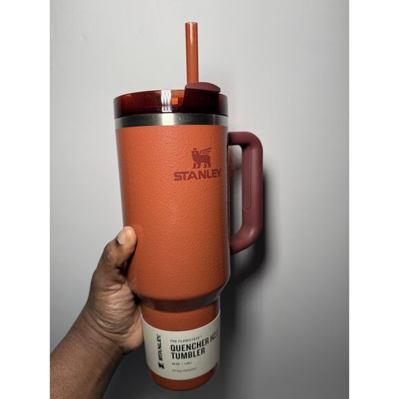 Stanley Limited Edition HAMMERTONE CLAY 40oz/30oz Quencher Tumbler Set BNWT - Picture 5 of 14